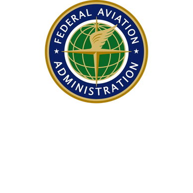 Logo of the Federal Aviation Administration (FAA).