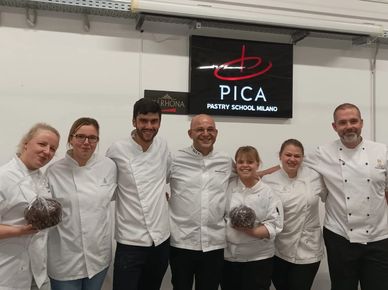 PASTRY CHEFS MASSIMO PICA ANDY DITCHFIELD SARAH FRANKLAND MATHIEU DIAS LILLIAN SAVAGE HANNAH CATLEY