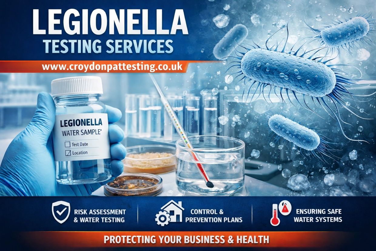 LEGIONELLA TESTING IN CROYDON, SURREY AND LONDON