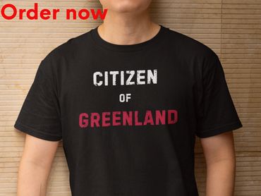 Citizen of Greenland T-shirt, Bold Political Statement, Graphic Tee Gift for Freedom Supporters
