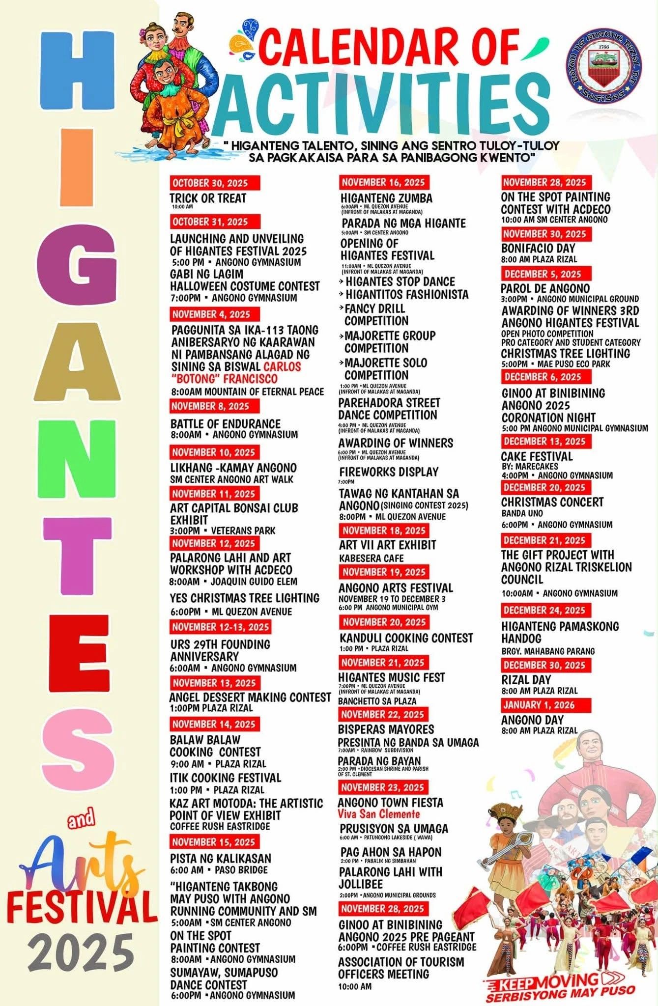 Higantes Festival Date Of Celebration