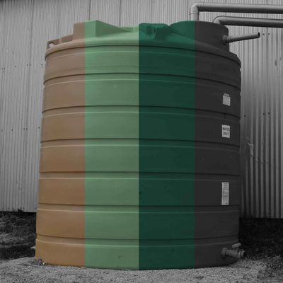 available water tank colors