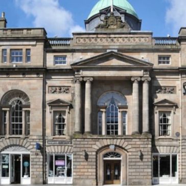 Trades Hall Glasgow Wedding fair venue hosting a luxury wedding show in Glasgow city centre.