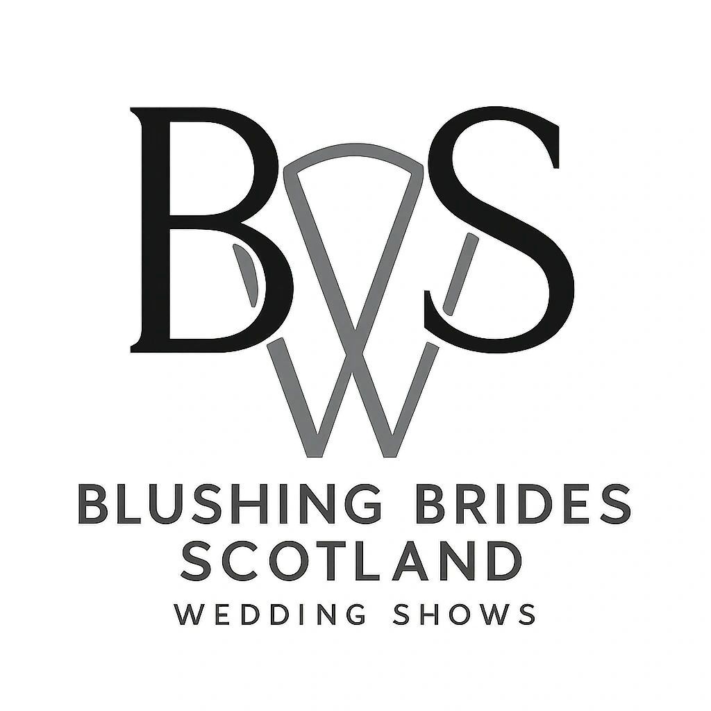 Logo of Blushing Brides Scotland wedding shows.