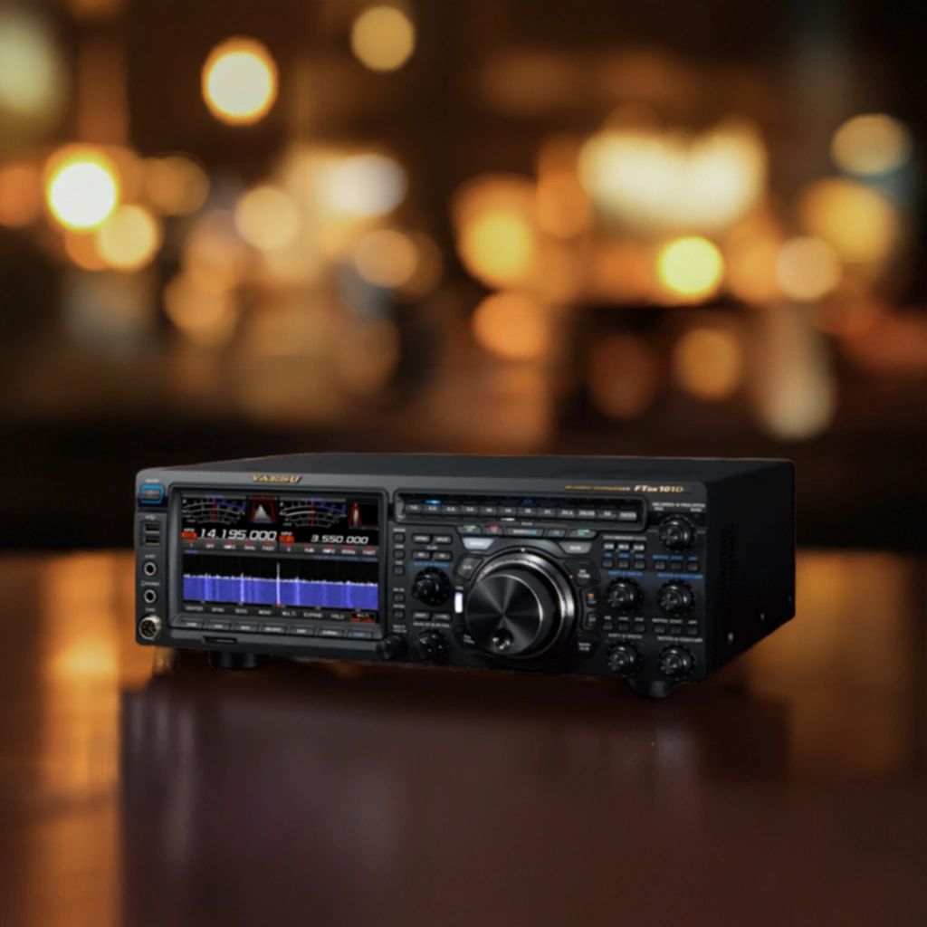 Yaesu ftdx101d amateur radio transceiver