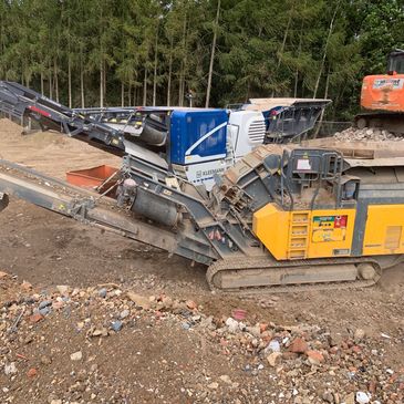 Plant hire crushing and screening in Essex 