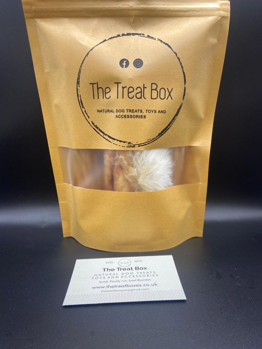 Rolled Rabbit skins x 3