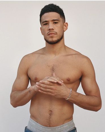 Devin Booker  with Phoenix Suns for CRF Fashion Book