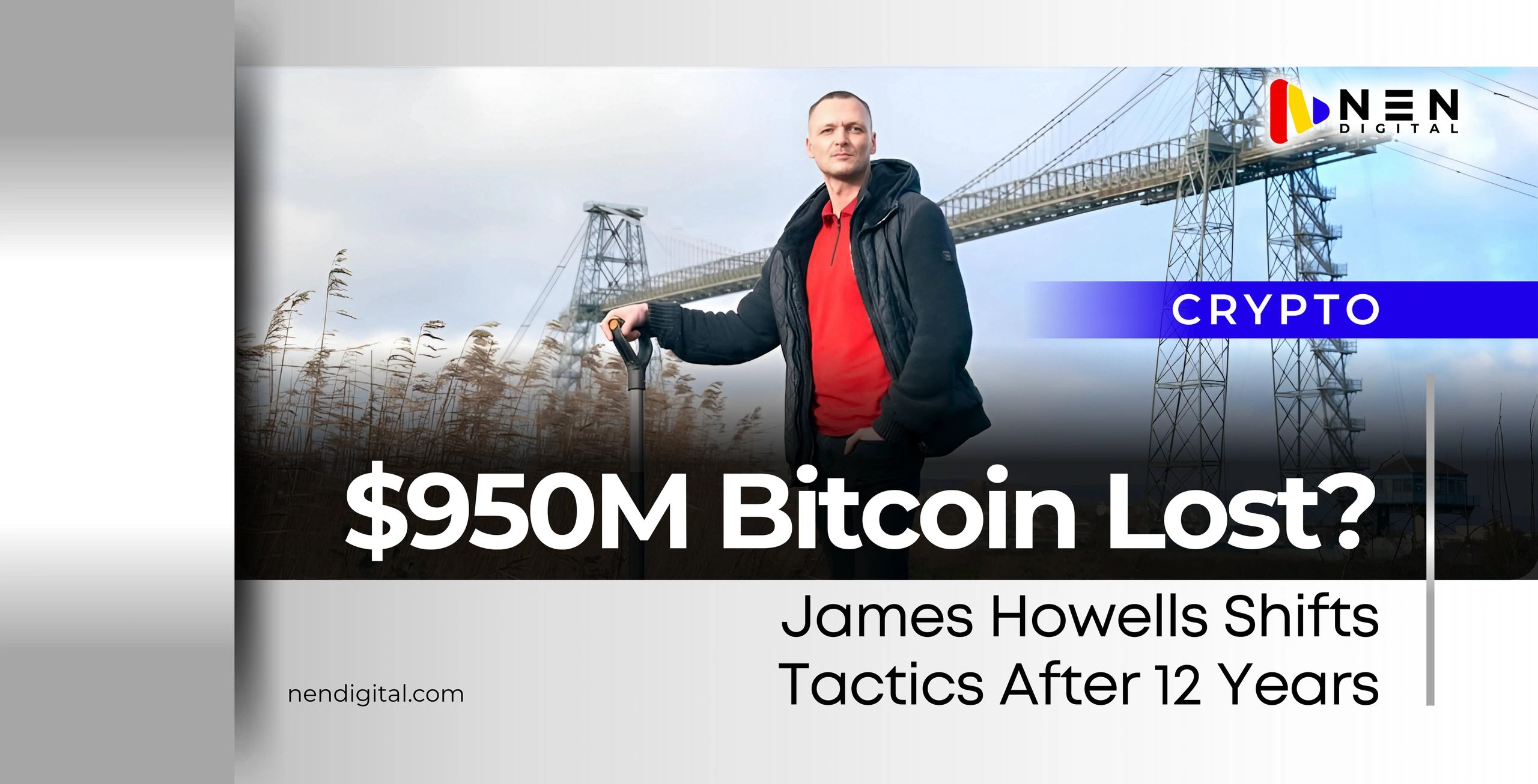 $950M Bitcoin Lost? James Howells Shifts Tactics After 12 Years (Inset photo: instagram.com/howelzy_)