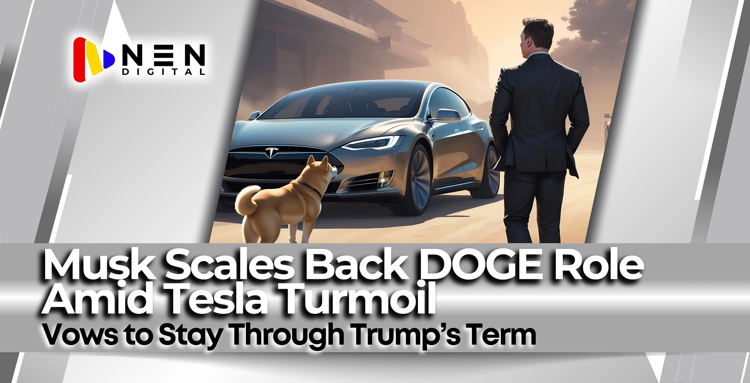 NEN Digital | Musk Scales Back DOGE Role Amid Tesla Turmoil, Vows to Stay Through Trump's Term