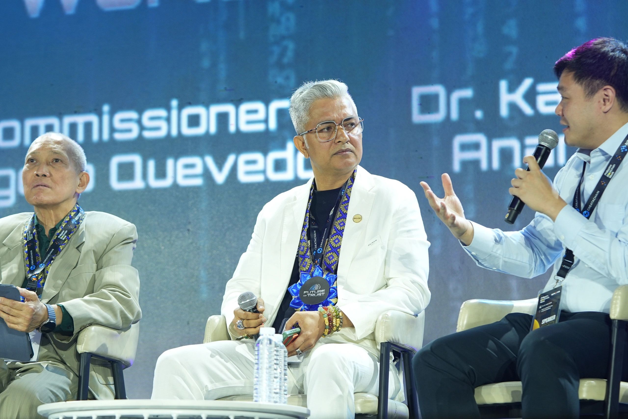 Dr. Kamal Anand, CEO of Bigod Group with PDAX CEO Nichel Gaba 