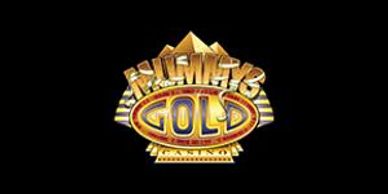 Logo of the game 'Pyramid Gold'.