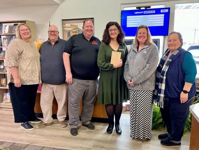 Board of Trustees. Debbie, Joel, Brian, Jeanine (retired), Jennifer and Linda.