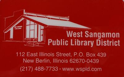 Photo of our library card.