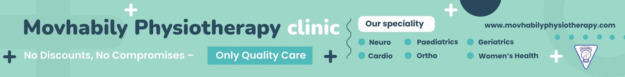 Movhabily physiotherapy speciality clinic. Promising quality care without compromises.
