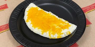 Egg White Omelet with Cheese
