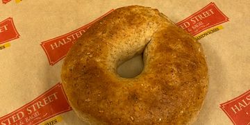 Wheat Bagel with Cream Cheese