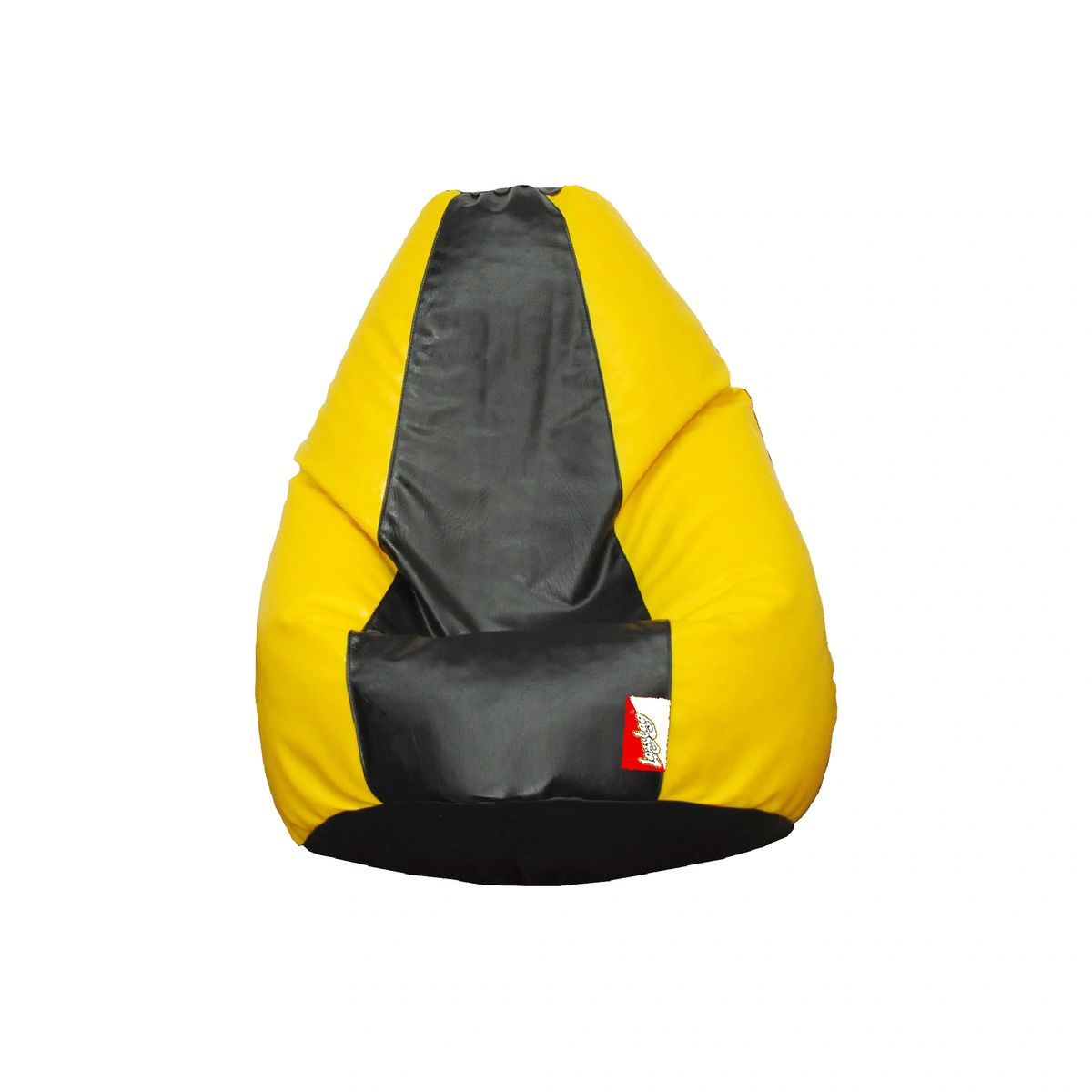 LAZYBAG® Bean Bag Yellow Black