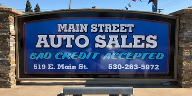 Free Standing Monument Sign