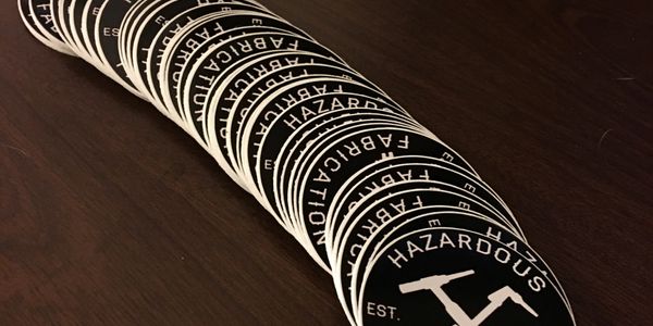 High quality laminated stickers