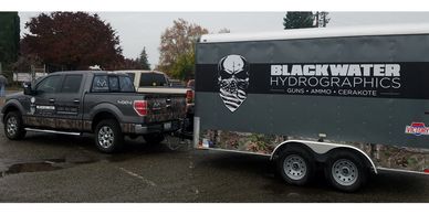 Matching Truck and Trailer Graphics