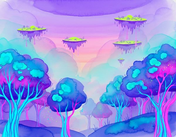 Surreal scenes, made with Adobe Firefly