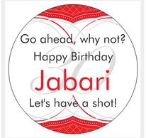 Birthday greeting for Jabari with a celebratory tone.