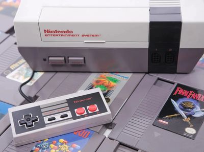 Vintage Nintendo games