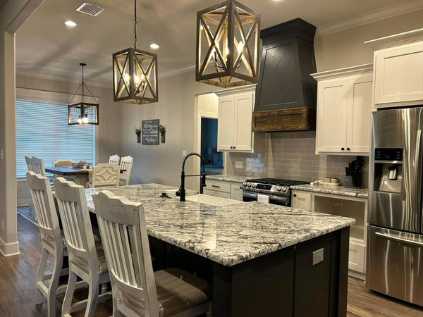 Kitchen at Hallsville Airbnb