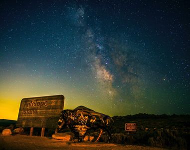 In our home of Utah, we boast the most Dark Sky Parks in the world.  Antelope Island State Pa