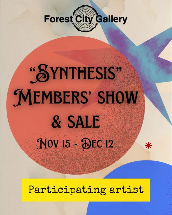 FCG's Members' Show & Sale is opening on Saturday, November 15th, from 7-9pm!