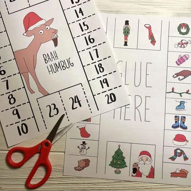 Free Goat Christmas Craft for preschool, kindergarten, or homeschool.Goat book for kids