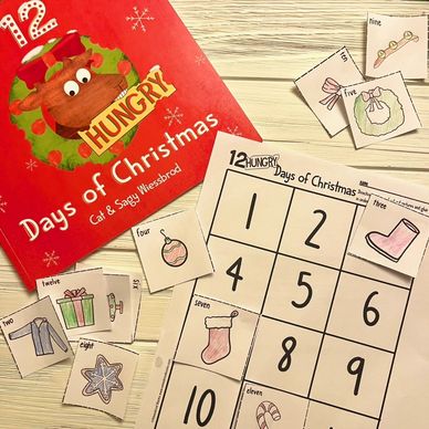 teach numeracy, number recognition, and reading for preschool, or kindergarten for Christmas