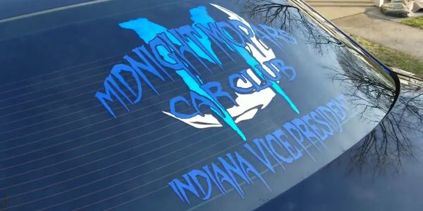 Midnight Mopars car club decal indiana Mopar dodge chrysler jeep ram 300C 300