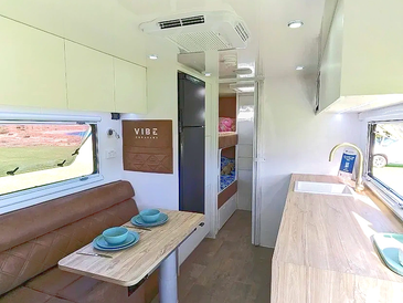 Australian made caravans, family bunk caravans, vibe caravans, off-road caravans, luxury RV