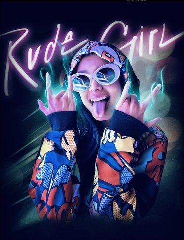 Rude girl hyper stylistic narrative short