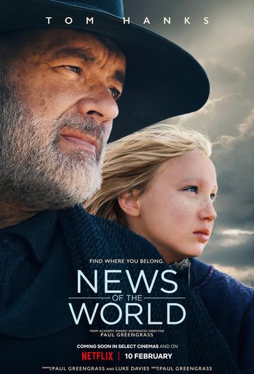 New of the world narrative western feature starring Tom hanks