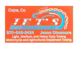 JET'S
towing
