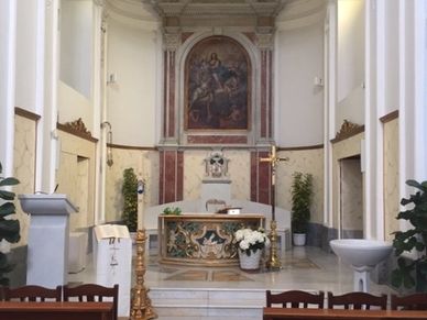 Church sanctuary in Forio, Ischia