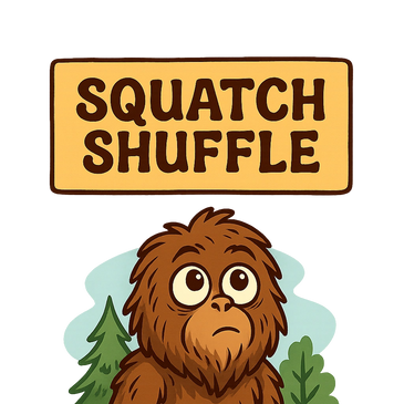 Squatch shuffle game