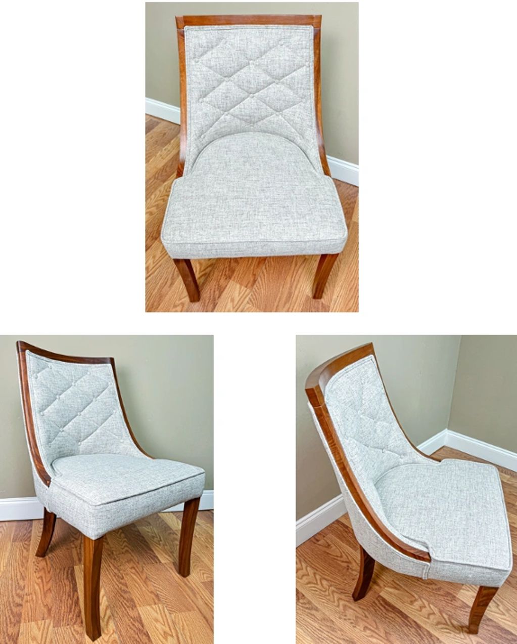 Cloth chair for office, dining table or living room. 