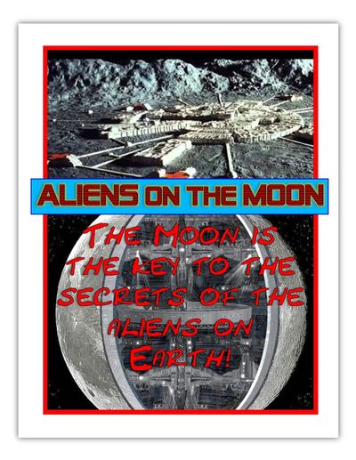 Aliens on the Moon Book