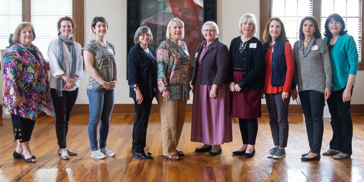 Columbus area artists and active members of MCS/NMWA, March 2019 
Annual Showcase, Hattiesburg, MS