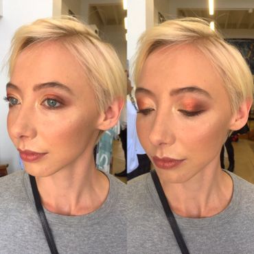 Tauranga Makeup Artist - Copper Smokey Eye