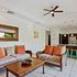 Living room and kitchen