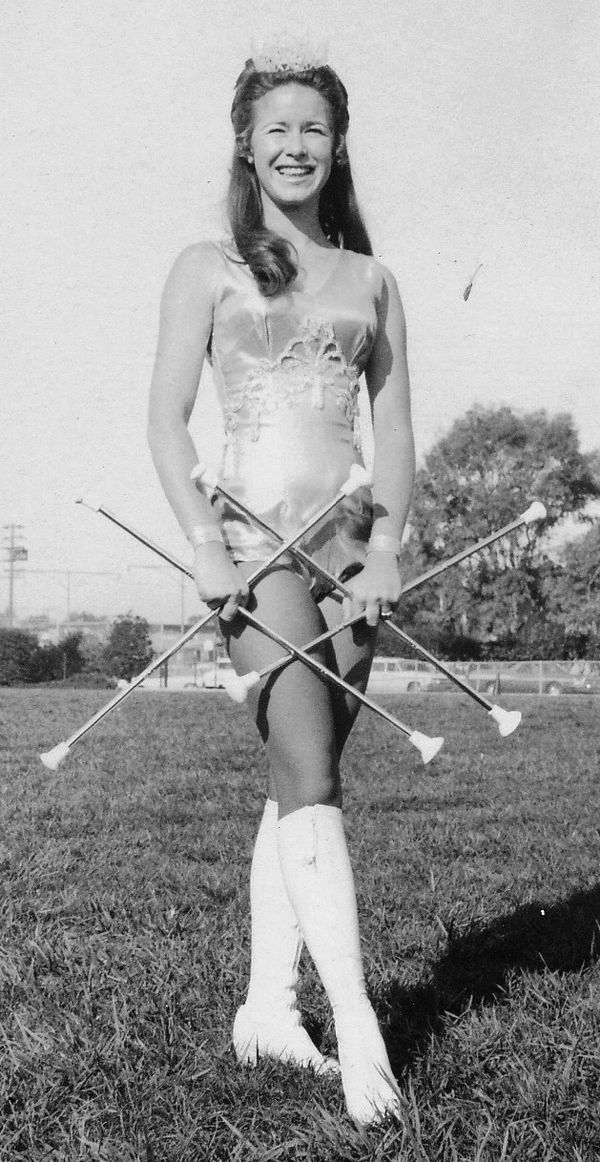 In 1972, Pam twirled her way to Rome, Italy, to her first of four consecutive world championships.  