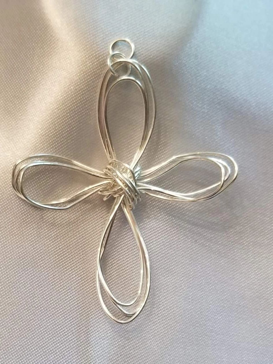 Handmade from .925 Sterling Silver wire