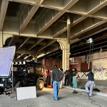 Photoshoot for an Urban Apparel and Lifestyle Company. Location: Jersey City