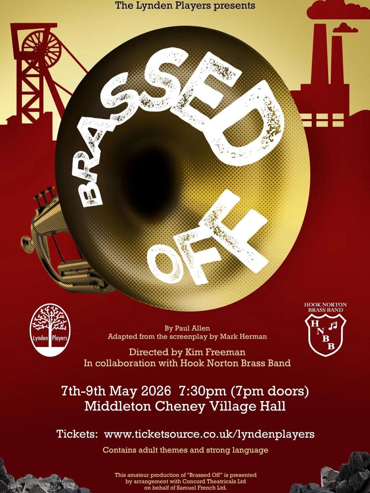 Brassed Off poster
