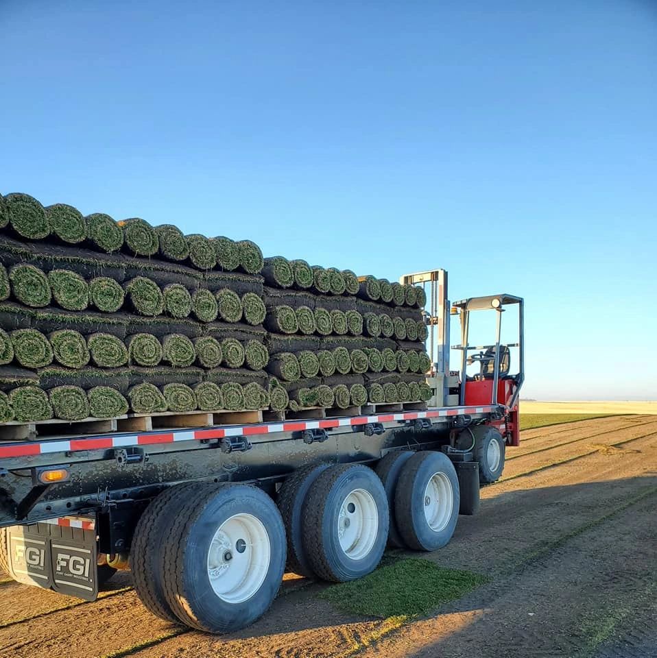 sod delivery to Kamloops, Kelowna, Penticton, Osoyoos or anywhere in the Southern Interior